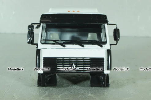 Маз кабина в сборе, белая, АвтоИстория 1:43