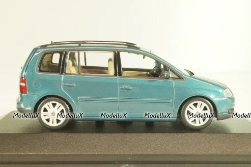 Volkswagen Touran 2003, green, 170099300Z6M, Minichamps 1:43