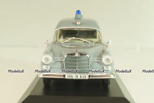 Mercedes-Benz 190 (W121) Ambulance 1961, grey, 400037270,Minichamps 1:43