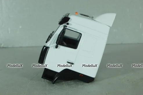 Маз кабина в сборе, белая, АвтоИстория 1:43