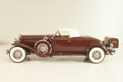 Duesenberg J Derham Tourster Model 1930 red/gray, Franklin Mint 1:24