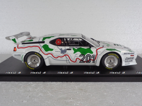BMW M1 Winner GTX+2.0 Class, 1000km Nürburgring Piquet/Stuck 1980, Werk83 1:18