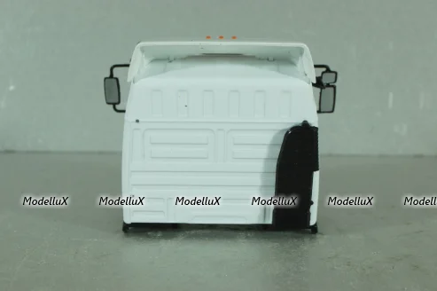 Маз кабина в сборе, белая, АвтоИстория 1:43