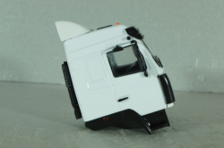 Маз кабина в сборе, белая, АвтоИстория 1:43