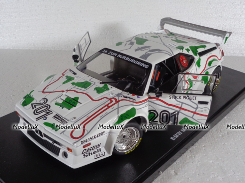 BMW M1 Winner GTX+2.0 Class, 1000km Nürburgring Piquet/Stuck 1980, Werk83 1:18