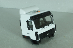 Маз кабина в сборе, белая, АвтоИстория 1:43