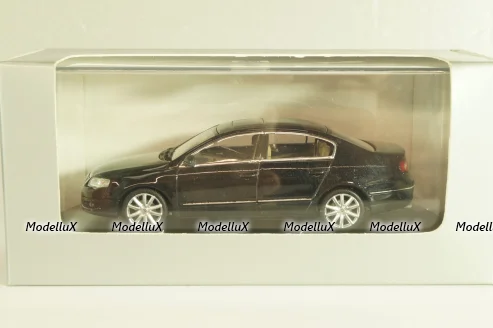 Volkswagen Passat (B6) 2005, black, 3C0099300C9X, Minichamps 1:43