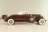 Duesenberg J Derham Tourster Model 1930 red/gray, Franklin Mint 1:24