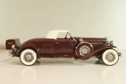 Duesenberg J Derham Tourster Model 1930 red/gray, Franklin Mint 1:24