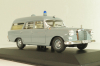 Mercedes-Benz 190 (W121) Ambulance 1961, grey, 400037270,Minichamps 1:43