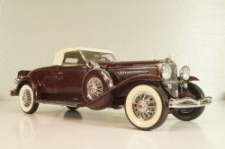 Duesenberg J Derham Tourster Model 1930 red/gray, Franklin Mint 1:24