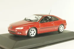 Peugeot 406 Coupe 1996, red, 430112620, Minichamps 1:43