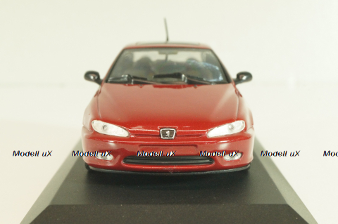 Peugeot 406 Coupe 1996, red, 430112620, Minichamps 1:43