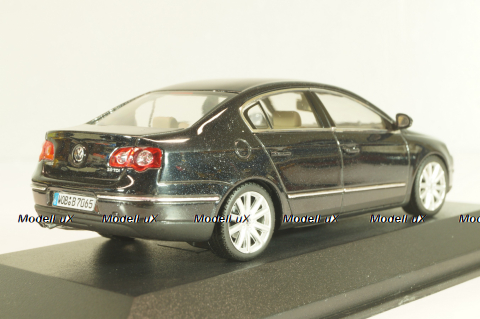 Volkswagen Passat (B6) 2005, black, 3C0099300C9X, Minichamps 1:43