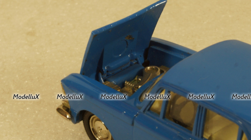 Москвич-408, А1, Олимпийский, Тантал/Радон 1:43
