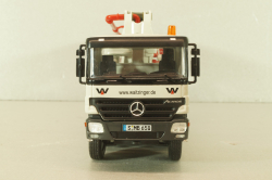 Mercedes-Benz Actros 4141 4-axle, Waitzinger 42XXT Concrete pump, B66000806, NZG 1:50 Уценка!