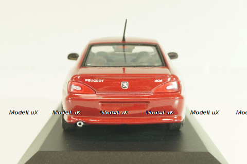 Peugeot 406 Coupe 1996, red, 430112620, Minichamps 1:43
