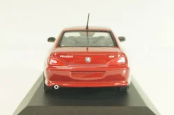Peugeot 406 Coupe 1996, red, 430112620, Minichamps 1:43