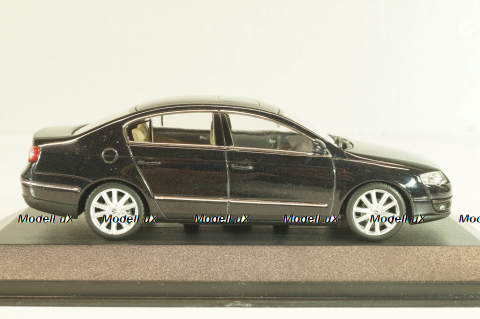 Volkswagen Passat (B6) 2005, black, 3C0099300C9X, Minichamps 1:43