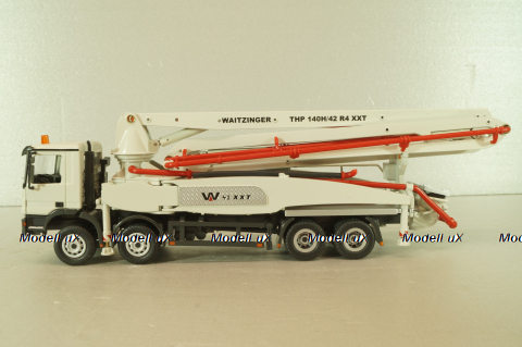 Mercedes-Benz Actros 4141 4-axle, Waitzinger 42XXT Concrete pump, B66000806, NZG 1:50