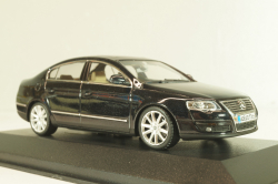 Volkswagen Passat (B6) 2005, black, 3C0099300C9X, Minichamps 1:43