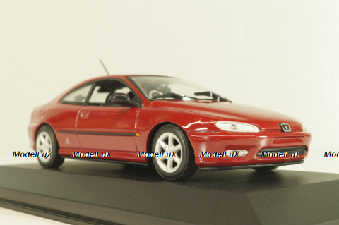 Peugeot 406 Coupe 1996, red, 430112620, Minichamps 1:43