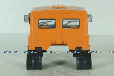 Маз кабина в сборе, оранжевая, АвтоИстория 1:43