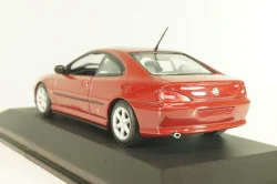 Peugeot 406 Coupe 1996, red, 430112620, Minichamps 1:43