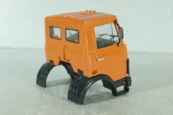 Маз кабина в сборе, оранжевая, АвтоИстория 1:43