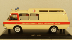 ЗИЛ 118 КА "Скорая Помощь" с интерьером, 111904, DiP Models 1:43