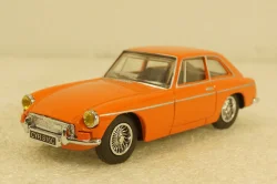 MGB GT, 1965 orange, Dinky Toys 1:43