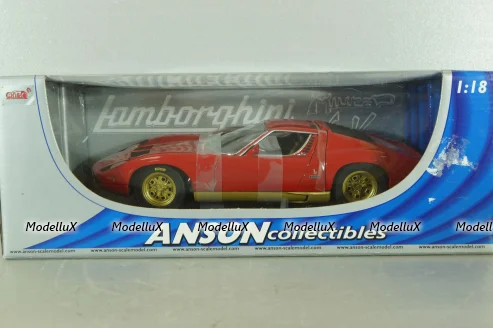 Lamborghini Miura 1971, red, 30302, Anson 1:18
