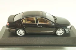 Volkswagen Passat (B6) 2005, black, 3C0099300C9X, Minichamps 1:43