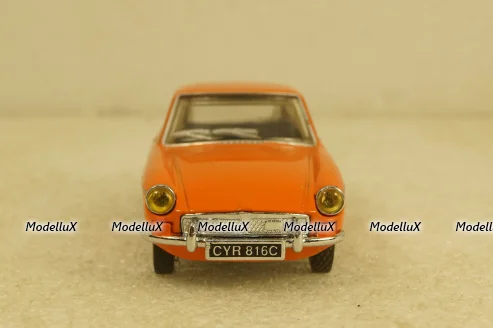 MGB GT, 1965 orange, Dinky Toys 1:43