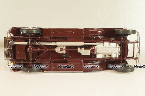 Duesenberg J Derham Tourster Model 1930 red/gray, Franklin Mint 1:24