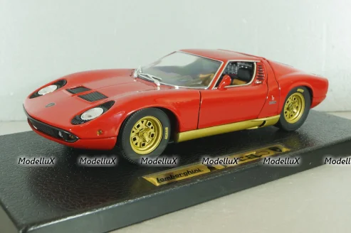 Lamborghini Miura 1971, red, 30302, Anson 1:18
