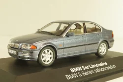 BMW 328i sedan (E46) 1998, grey,Schuco 1:43