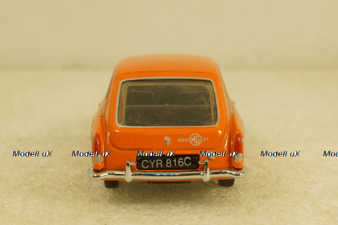 MGB GT, 1965 orange, Dinky Toys 1:43