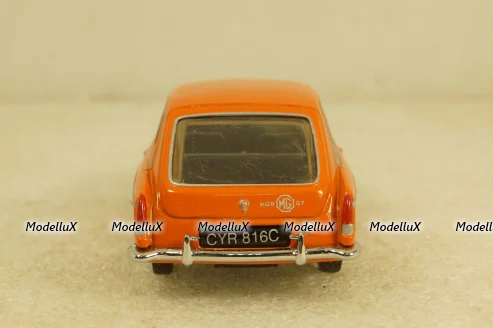 MGB GT, 1965 orange, Dinky Toys 1:43