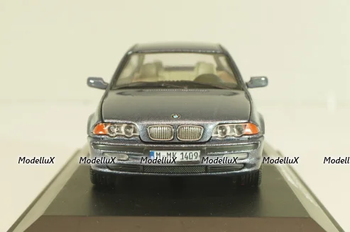 BMW 328i sedan (E46) 1998, grey,Schuco 1:43