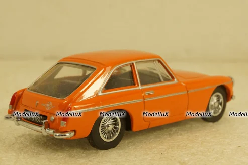 MGB GT, 1965 orange, Dinky Toys 1:43