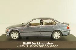 BMW 328i sedan (E46) 1998, grey,Schuco 1:43