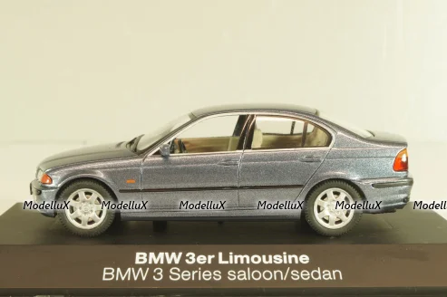 BMW 328i sedan (E46) 1998, grey,Schuco 1:43