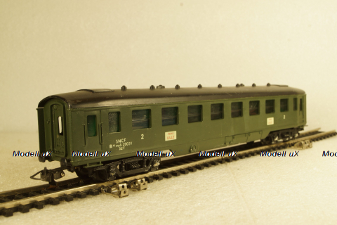 Пассажирский вагон (зеленый), Meccano