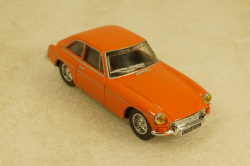 MGB GT, 1965 orange, Dinky Toys 1:43