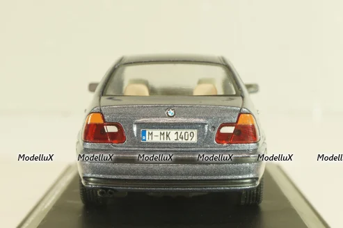 BMW 328i sedan (E46) 1998, grey,Schuco 1:43
