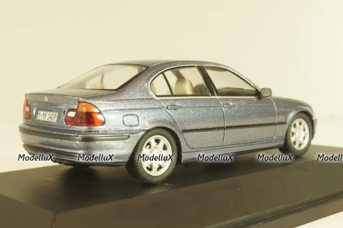 BMW 328i sedan (E46) 1998, grey,Schuco 1:43
