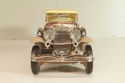 Duesenberg J 550 1935, maroon blue/black, Franklin Mint 1:24