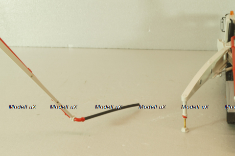 Mercedes-Benz Actros 4141 4-axle, Waitzinger 42XXT Concrete pump, B66000806, NZG 1:50