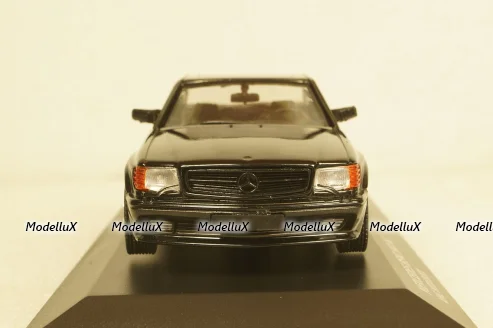 Mercedes S-Class 560SEC AMG (C126) Wide Body 1990, black, 4310901, Solido 1:43 Уценка!